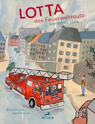 Lotta: das Feuerwehrauto kommt zu Hilfe