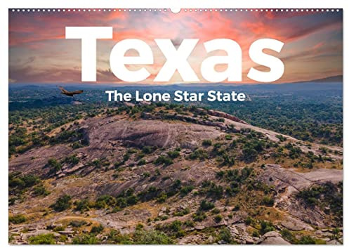 Texas - The Lone Star State (Wandkalender 2026 DIN A2 quer), CALVENDO Monatskalender: Entdecken Sie das unglaubliche Texas, so wie Sie es noch nie gesehen haben. (CALVENDO Orte)