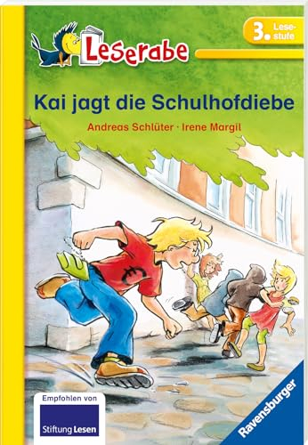 Kai jagt die Schulhofdiebe - Leserabe 3. Klasse - Erstlesebuch für Kinder ab 8 Jahren: Mit Leserätsel (Schulausgabe in Broschur)
