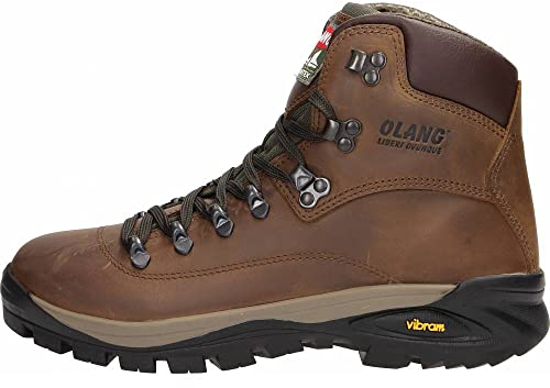 Olang® | Trekkingstiefel aus Rindsleder Verona | Berg- & Wanderschuh | Jagdstiefel für Damen und Herren | Arbeitsschuhe wasserabweisend | Trekkingschuhe | Pirschstiefel | Jagdschuhe | Outdoorschuhe