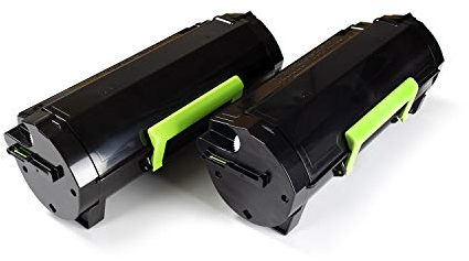 Green2Print Toner Doppelpack, 2 Kartuschen 2X 5000 Seiten ersetzt Lexmark 51F0HA0, 512HA, 51F2H00, 512H, 51F2H0E, 512HE passend für Lexmark MS312DN, MS415DN