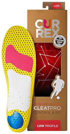 Currex Sottopiede CleatPro - La vostra nuova dimensione nel calcio. Soletta dinamica per scarpe da calcio o scarpe con tacchetti.