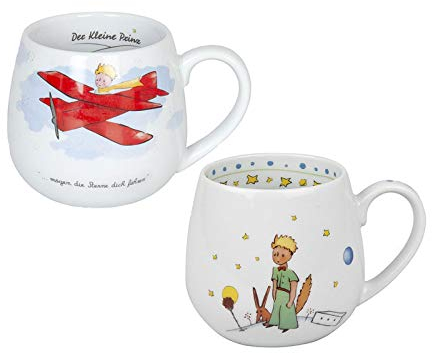 Könitz Porzellan Kaffee Becher Kaffee Tasse Tee Tasse Kuschelbecher Set Der Kleine Prinz 2 teilig