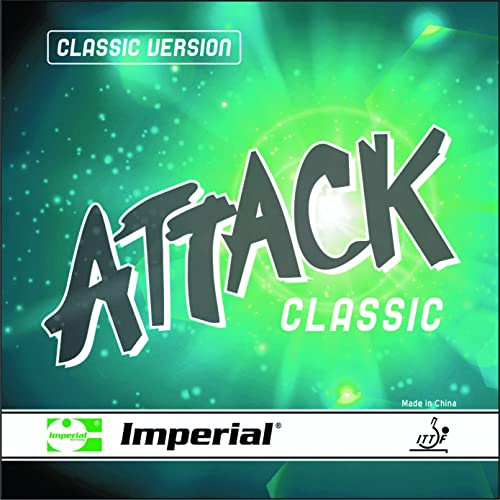 Imperial Attack Classic | Offensiv Tischtennisbelag | Noppen innen | Wettkampf & Training | ITTF Zulassung