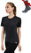 Merino.tech 100% Merino T Shirt Damen - Merinowolle Sport Wandern Thermoshirt Damen + Wandersocken (Medium, Charcoal Crewneck)