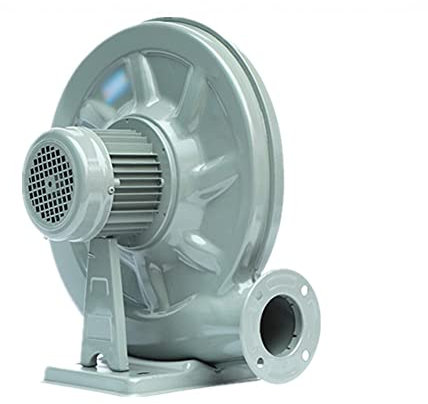 Pompe Électrique Gonflable, Ventilateur Centrifuge Moyenne Pression à Faible Bruit en Cuivre Pur 220 V, Adaptéà la Combustion de ChaudièRe de ChâTeau Gonflable/gris / 900W