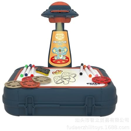 YUNYODA Children's Painting Projector, Educational Projection, Painting Machine Toy, Luminous Projection, Graffiti Writing Board, Children's Toy, Writing Drawing Board with