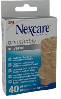 NEXCARE Universal 40 Surtidas für Anwender, ideal für den täglichen Einsatz, mit Ref. 182200