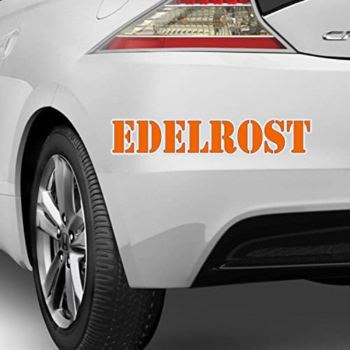 myrockshirt Edelrost Aufkleber 20cm Tuning jdn Aufkleber Autoaufkleber Sticker