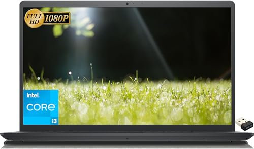 Dell Inspiron 15 2024 Laptop,15.6 FHD 1920 x 1080, Intel Core i3-1215U upto 4.4 GHz, 32GB RAM, 2TB SSD, Windows 11, Black, Wifi Bluetooth