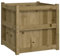 vidaXL Fioriera da Giardino 60x60x60 cm in Legno di Pino Impregnato