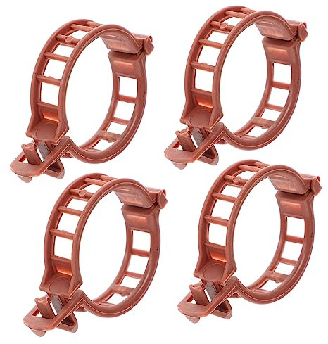 Toddmomy 100-Teiliges Set Pflanzenclips Pflanzenclip aus Kunststoff pflanzenstützen clips pflanzclipse plant clips Anlage klemmbausteine Gartenclips Veredelungsclip Gemüse Tomate Pergola