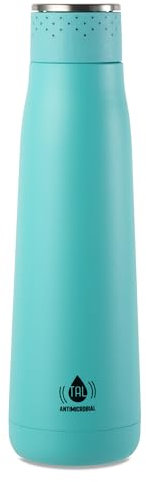 Tal Ultra Bottle Selbstreinigende, doppelwandige, isolierte Wasserflasche, 530 ml, Blaugrün