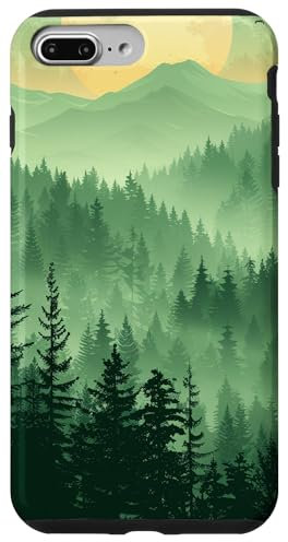 iPhone 7 Plus/8 Plus Green Mountain Pop Mount Socket Art Work Tree Woods Case
