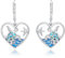 Schildkröte Ohrringe 925 Sterling Silber Meeresschildkröten Hängende Ohrringe Ozean Schildkröte Schildkröten Schmuck Geschenke für Damen Mädchen