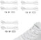 NEEKFOX - Cordones Elásticos Premium Sin Atar - 3 Pares de Liberación Rápida - Cordones de Goma Con Cápsulas Para Zapatillas de Correr y Deportivas