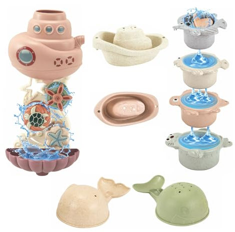 Badewasserfall Pastell