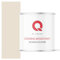 Q-COVER DECKENDE HOLZFARBE 2.5L SATIN Cremeweiß RAL 9001 RAL DECKFARBE HOLZLACK DECKLACK WETTERSCHUTZFARBE ALLE HOLZARTE OSB-PLATTEN INNEN AUßEN ca. 80-150 ml / m2