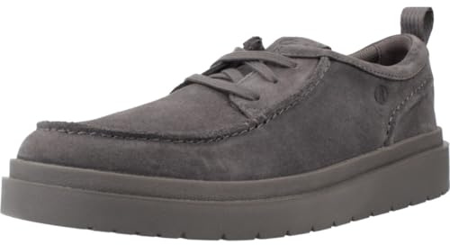 Clarks Polden Moc Mens Sage Suede, 9