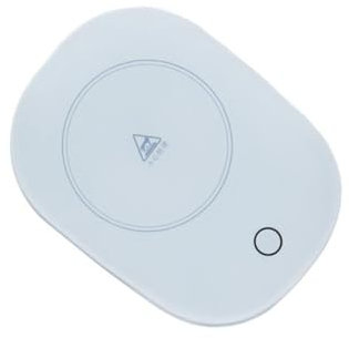 TOPBATHY USB Elektrische Heizunterlage Für Tassen 55°C Warmhalteplatte Milchwärmer Mit Gravitationserkennung Isolierpad Für Getränke Perfekt Für Zuhause Und Büro