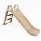 COIL Tobogán para exteriores para jardín, tobogán infantil para exteriores, tobogán interior, tobogán de jardín para niños, tobogán independiente, tobogán infantil a partir de 2 años (beige)