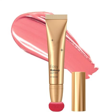Halo Glow Blush, Liquid Blush Wand, mettant en évidence le maquillage, une formule mélangeable, une finition naturelle, 15g, pour les femmes, une utilisation quotidienne, des occasions spéciales