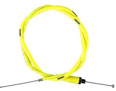 NIBBI Replacement Throttle Cable Motorcycle Throttle Cable 102.5cm Adjustable Throttle Cable 118.5cm For NC engine YAMAHA HONDA SUZUKI SSR APOLLO Mini Bike Pit Bike Motorcross (yellow)