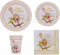 ZENZERO® - DECORAZIONI per FESTA Santa Cresima - STOVIGLIE in Carta Monouso - 12 Piatti, 12 Piattini, 20 Tovaglioli, 12 Bicchieri (2 Kit - 112 pezzi)