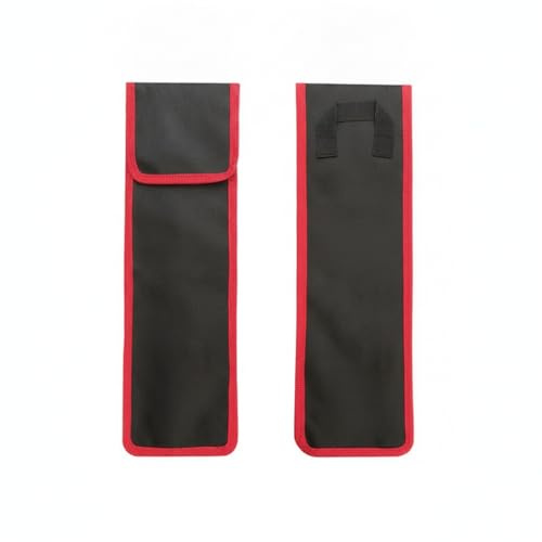 Camping & Kitchen Skewer Holder, Black Oxford Cloth Storage Pouch for BBQ Tools, 42 x 10 cm