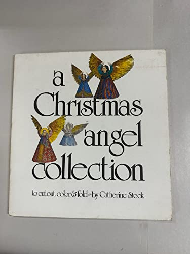 Weihnachtsengel zum Ausschneiden, Ausmalen und Falten