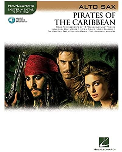 Pirates Of The Caribbean (Alto Sax Book & CD): Noten, Bundle, CD für Alt-Saxophon (Instrumental Play-along): Instrumental Play-Along - from the Motion Picture Soundtrack