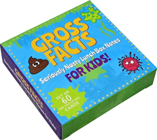 Gross Facts Noteworthy Card Deck: Seriously Nasty Lunch Box Notes for Kids!