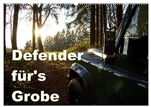 Defender für's Grobe (Wandkalender 2026 DIN A2 quer), CALVENDO Monatskalender: Der Land Rover Defender, Arbeitstier mit Spassfaktor! (CALVENDO Hobbys)