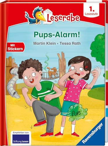 Pups-Alarm - lesen lernen mit dem Leseraben - Erstlesebuch - Kinderbuch ab 6 Jahren - Lesenlernen 1. Klasse Jungen und Mädchen (Leserabe 1. Klasse) (1. Lesestufe)