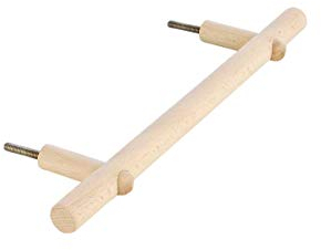 eliga Türgriff-Set Holz/Holz