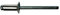 2,4 X 8,0 mm 2000 Stück Alu/Stahl Senkkopf Blindnieten Dichtnieten Nieten