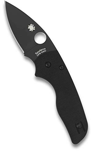 Spiderco C230GPBBK Messer für Erwachsene, Unisex, Schwarz, 9 cm