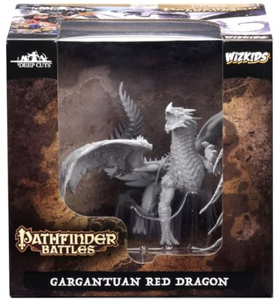 WizKids Pathfinder Battles Deep Cuts - Gargantuan Red Dragon