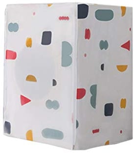 VORCOOL Washing Machine Cover: Tumble Dryer Cover Washer Dryer Cover Waterproof Anti-splash for Automatic Washer Roller 1Pcs (2 Random Patterns)