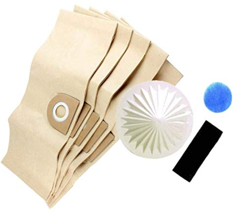 Zinc Products Premium Quality Vax 6131 7131 6151SX 5120 8131 Vacuum Cleaner hoover 5 Dust Bags & Filter Set