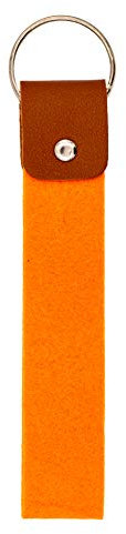 TSI 70290-OR rPET Schlüsselanhänger Farbe orange (17,5 x 3,5 cm)