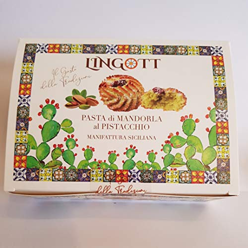 Pasta di Mandorla Siciliane al Pistacchio 200 g By Nelson Sicily
