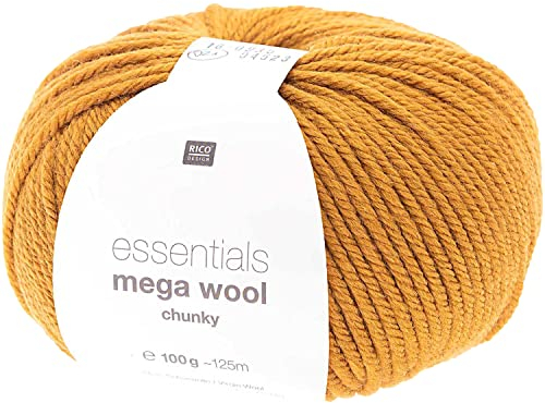 Rico Design Essentials Mega Wool Chunky, 100 g Safran Safran