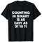 Counting In Binary Computer Science T-Shirt