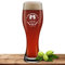 Bierglas mit Name oder Wunschtext, Weizenbierglas 0,5l inkl. Gravur, individuelles Geschenk, personalisiertes Weizenglas (Genussmensch)