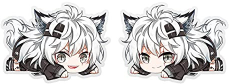 Arknights Figur Plüsch Kissen doppelseitig bedruckt Wurfkissen Plüsch Plüsch Spielzeug Stoffpuppe Bestes Geschenk für Anime Game Fans