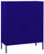 vidaXL Lagerschrank Sideboard Kommode Anrichte Stahlschrank Schrank Beistellschrank Mehrzweckschrank Bücherschrank Standschrank Marineblau 80x35x101,5cm Stahl