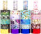 Floral Washi Tape Set 24 Rollen – Dekoratives Masking Tape Japanische Papierbänder für Kunst und Handwerk, DIY-Projekte, Sammelalben, Kalender, Bibeljournal