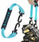 Gesuter Sangle Porte-Skis, Porte-Chaussures Snowboard, Sangles Chaussures Ski faciles à Transporter pour Adultes et Jeunes, Accessoire d'équipement d'hiver Neige Ski