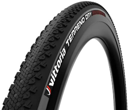 VITTORIA Unisex-Adult 8022530022422 COP.V 700x35 (37-622) TERRENO Dry RIGIDO Tube Type, Black, one Size